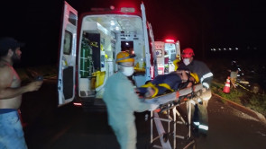 Acidente deixa família ferida na BR-163 em Dourados; menina de 11 anos está entubada