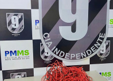 Fios que foram furtados por José Luís; Foto: Divulgação/PM