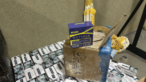 PF cumpre mandado em imóvel usado para armazenar produtos ilícitos