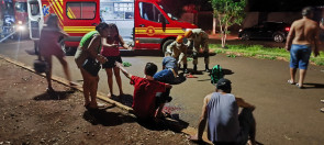 Pai e filhos ficam feridos após briga generalizada no Altos do Indaiá