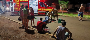 Pai e filhos ficam feridos após briga generalizada no Altos do Indaiá