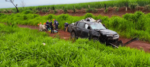 Colisão frontal deixa um morto e 3 feridos na saída de Dourados e Ponta Porã