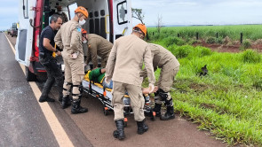 Colisão frontal deixa um morto e 3 feridos na saída de Dourados e Ponta Porã
