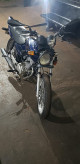 Motocicleta apreendida com o rapaz; Foto: Divulgação/GMD