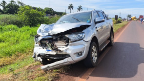 Acidente mata mãe de 3 crianças na saída de Dourados para Caarapó