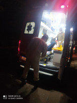 Durante briga com mulher, homem fica ferido a facadas em frente de hotel em Dourados