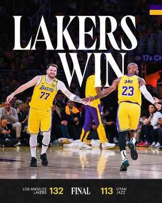 Foto: Divulgação Lakers via redes sociais