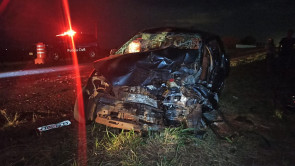 Colisão frontal deixa 1 morto e 2 feridos entre Dourados e Fátima do Sul