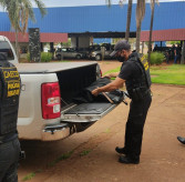 Documentos apreendidos durante a ação nesta manhã; Foto: Sidnei Bronka/Ligado Na Notícia