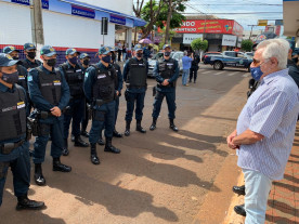 Policias reforçam segurança durante o fim de ano em Dourados