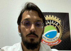 Delegado titular da Polícia Civil de Caarapó, Erasmo Bruno de Mello Cubas