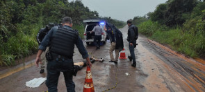 Homem é encontrado morto com tiros na cabeça na zona rural de Rio Brilhante