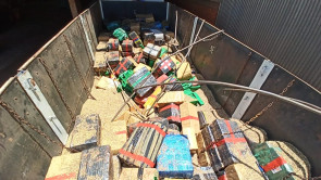 Droga apreendida pela PRF em Dourados pesou quase 14 toneladas