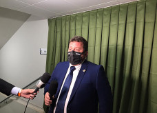 Novo presidente da Câmara Municipal, Laudir Munareto; Foto: Luiz Guilherme/Ligado Na Notícia