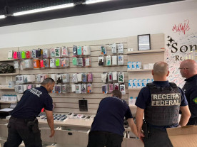 Operação mira empresas suspeitas de movimentar R$ 290 milhões com celulares contrabandeados