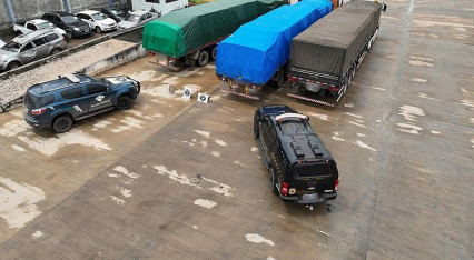 Ação conjunta apreende 75t de insumo químico para produção de cocaína em MS