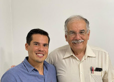 Vereador drº Diogo Castilho debate saúde douradense com o deputado federal Luiz Ovando