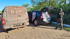 DOF apreende R$ 150 mil em cigarros contrabandeados do Paraguai