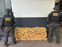 Contratado na Capital, adolescente é apreendido com 318 quilos de maconha na MS-164