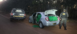 Foragido da Justiça é capturado com 1 tonelada de drogas na MS-289