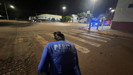 Vídeo mostra o momento em que rapaz é atropelado no dia do aniversário em MS