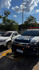 Polícia recupera veículo 2h após furto e prende homem no Jardim Santa Brígida