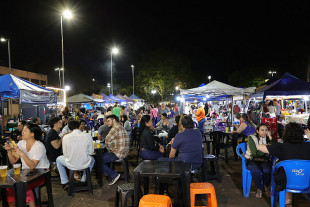"Feira Sabores" movimenta Parque dos Ipês com música e variedades