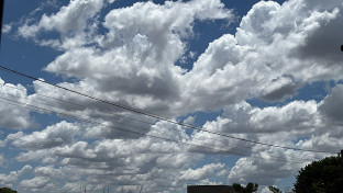 Dia de sol entre nuvens e calorão de 35ºC em Dourados, aponta Inmet