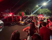 VÍDEO: Jovem morre no Hospital da Vida após colisão entre moto e Honda Civic