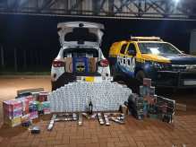 Casal é flagrado com R$ 108 mil em mercadorias do Paraguai na MS-162