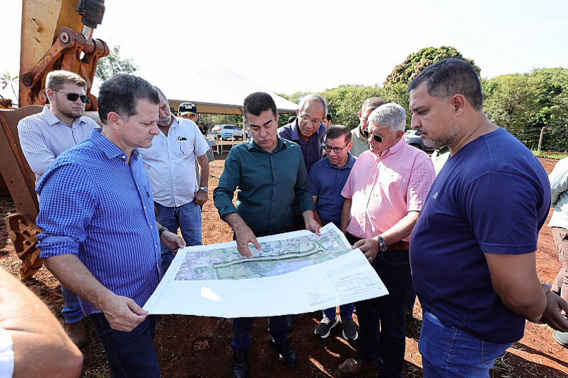 Marçal inicia obra de avenida que vai transformar região do Parque Arnulpho Fioravante