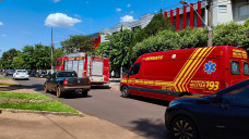 Princípio de incêndio atinge lavanderia do Hospital Evangélico