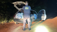 DOF apreende 600 quilos de defensivos agrícolas após condutor abandonar veículo