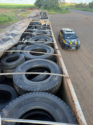Carga saiu do Paraguai e o motorista receberia R$ 30 mil pelo transporte; Foto: Divulgação/PRF