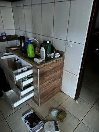 Materiais apreendidos no imóvel; Fotos: Divulgação/PC