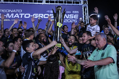 Operário volta a vencer Bataguassu e é tricampeão sul-mato-grossense