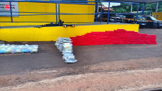 VÍDEO: Caminhão carregado com soja é apreendido com cocaína e haxixe em Dourados