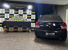 Homem é preso com 40 quilos de pasta base de cocaína na MS-276