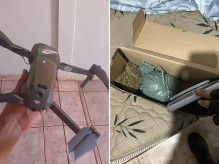 Polícia prende piloto de drone que levava maconha e haxixe para a PED
