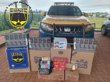 Polícia Rodoviária apreende mercadorias paraguaias em cidade turística de MS