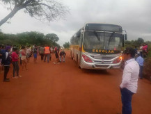 Criança de 7 anos morre atropelada por ônibus escolar na aldeia de Caarapó