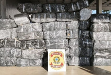 Polícia Federal apreende 1 tonelada de maconha que saiu de MS em São Paulo