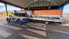 Carreta que saiu de Dourados é apreendida no Paraná com quase 4 toneladas de drogas