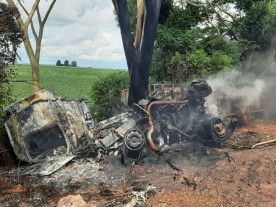 Bombeiro é atropelado durante atendimento de ocorrência em Fátima do Sul