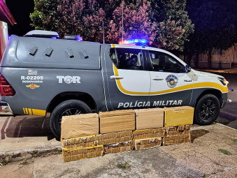 Carro roubado em Ponta Porã é apreendido com 300 quilos de maconha em SP