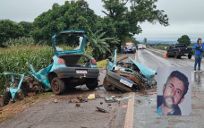 Homem morre após carro partir ao meio em grave acidente entre Dourados e Fátima do Sul