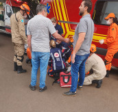 Idosa atropelada por moto no Jardim Ouro Verde morre no Hospital da Vida