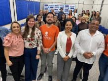 Coordenadores de creches recebem foramação sobre o Maio Laranja em Dourados