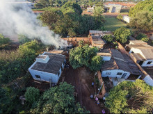 Homem morre carbonizado durante incêndio em residência na Vila São Brás