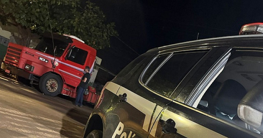 Caminhão furtado em Nova Alvorada do Sul é recuperado pela polícia em Dourados